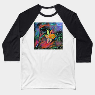 Magic Garden Daffodil Baseball T-Shirt